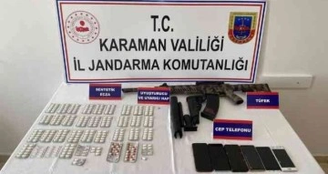 Karaman merkezli 3 ilde uyuşturucu satıcılarına şafak operasyonu: 8 gözaltı