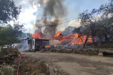 Kastamonu’da bir köy alevlere teslim oldu: Yangın çok sayıda eve sıçradı