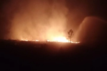 Kazakistan’daki orman yangınında 10 kişi yaralandı