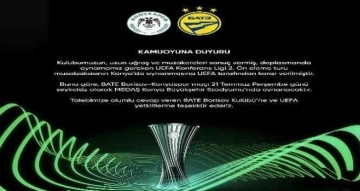 Konyaspor’un BATE Borisov maçı Konya’da oynanacak