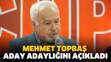 Mehmet Topbaş aday adaylığını açıkladı