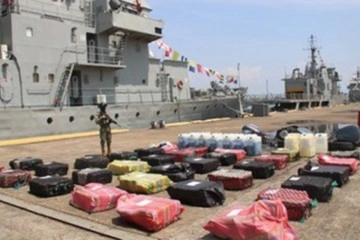 Meksika’da donanma ile uyuşturucu kaçakçıları arasında nefes kesen kovalamaca