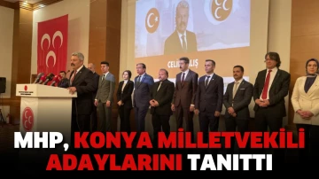 MHP, Konya milletvekili adaylarını tanıttı
