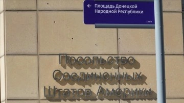 Rusya’da ABD Büyükelçiliğinin adresi, Ukrayna’daki ayrılıkçı yönetimin ismi oldu