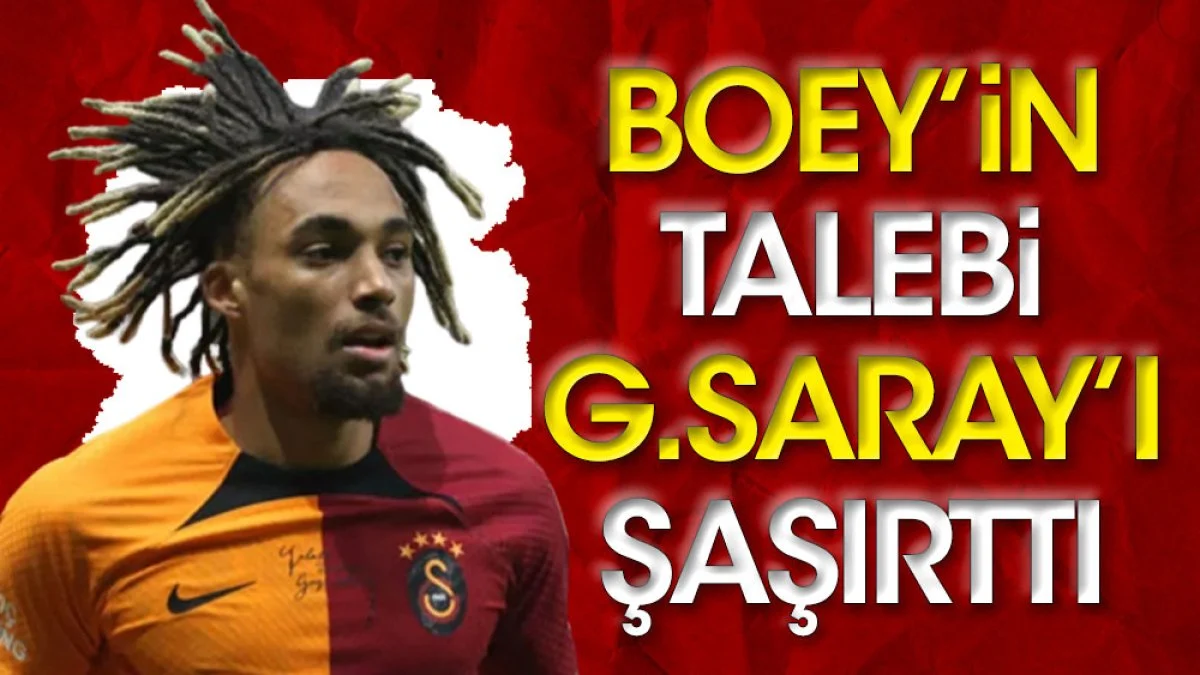 Sacha Boey'in talebi Galatasaray'ı üzdü. Görüşmeler tıkandı