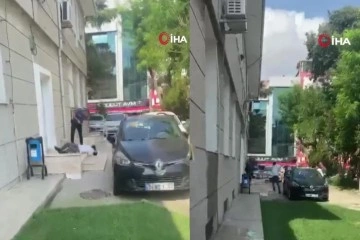 Silivri'de polise saldıran zanlının vurulma anı kamerada