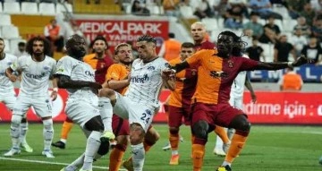 Spor Toto Süper Lig: Kasımpaşa: 1 - Galatasaray: 1 (İlk yarı)