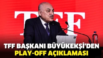 Süper Lig'de play-off sistemi yapılacak mı? TFF Başkanı Mehmet Büyükekşi açıkladı