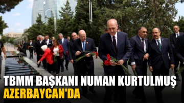TBMM Başkanı Numan Kurtulmuş Azerbaycan'da