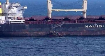 Ukrayna’dan gelen tahıl gemileri İstanbul Boğazı girişinde kontrol ediliyor
