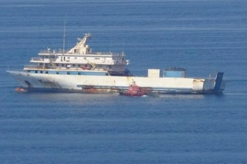 Yunan unsurlarınca ateş açılan gemi İstanbul’a doğru yola çıktı
