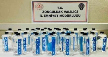 Zonguldak’ta etil alkol ve makaron ele geçirildi